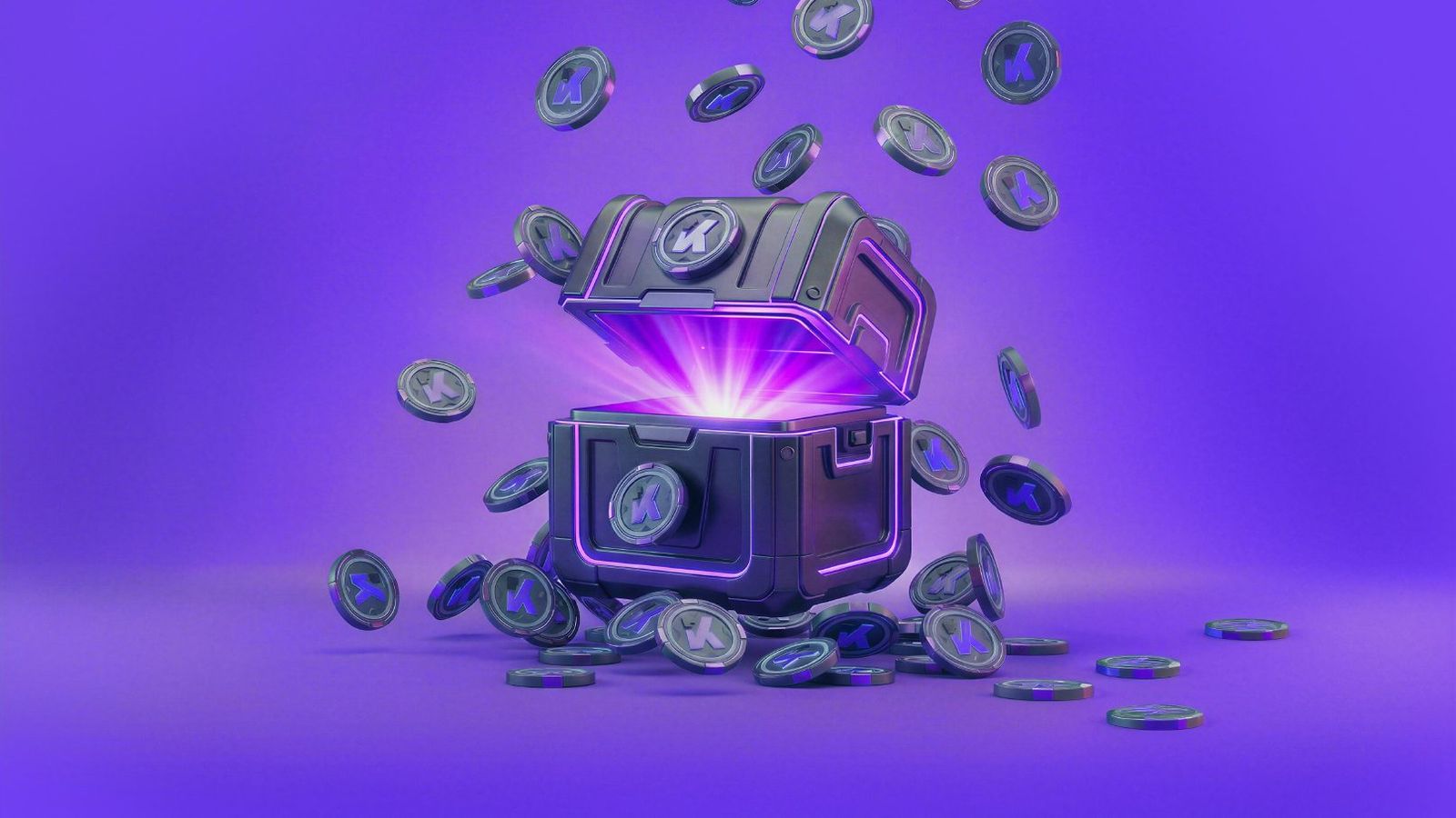 Treasure chest of K coins